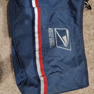 Usps satchel with dog Holster